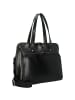 Leonhard Heyden Cambridge Schultertasche Leder 41 cm Laptopfach in schwarz