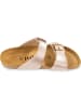 Palado Pantoletten Samos Metallic in Metallic Rose