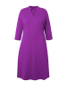 Ulla Popken Jerseykleid in brombeere