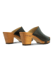 Woody Sandale in schwarz