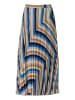 Mart Visser Lara Faltenrock Blau/Mehrfarbig