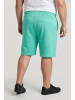 Men Plus Bermuda in smaragdgrün