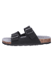 Giesswein Tieffußbett Pantolette MERINO SLIDES in schwarz
