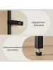 VASAGLE Flurtisch Barnet in Braun-Schwarz - (B)200 x (H)80 x (T)15 cm