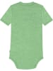 Normani Outdoor Sports Baby Kurzarm Body - 100% Bio-Merinowolle in Grün