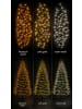 LUMINEO Lichtervorhang CURTAIN LIGHTS 120 LED 1 x 2 m, transp. Kabel in warm weiß