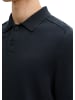 Marc O'Polo Strick-Poloshirt regular in Dark Navy