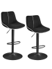 VASAGLE 2er-Set: Barhocker Lyna in - (B)45 x (H)(88.5-109.5) x (T)49.5 cm
