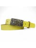 FRONHOFER Ledergürtel in Lemon