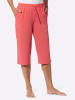 Sieh an! Capri-Freizeithose in grapefruit