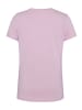 Polo Sylt T-Shirt mit gesticktem Logo-Symbol in Rosa