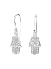 Alexander York Ohrringe HAMSA HAND DER FATIMA in 925 Sterling Silber