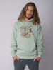 wat? Apparel Sweatshirt Surfing for life in Aloe
