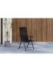 ebuy24 Gartenstuhl Levanzo Schwarz 2er Set