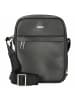 BOSS Zair Ns Zip - Umhängetasche Leder 21 cm in schwarz