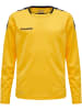 Hummel T-Shirt Hmlauthentic Kinder in SPORTS YELLOW/BLACK