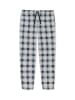 Schiesser Schlafanzug Hose Mix & Relax in Blau / Grau