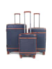 MODO by roncato Charm 2.0 4 Rollen Kofferset 3-teilig mit Dehnfalte in dark blue