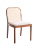 Beliani 2er-Set Esszimmerstuhl EDINA in Braun/Beige
