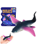 LEAN TOYS Fliegender Fisch aus Gummi, dehnbar, realistischer Meeresfisch, 12 cm