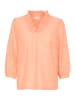 Kaffe Langarm-Bluse KAvictoria in Peach Nectar