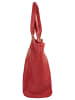 Samantha Look Shopper echt Leder in rot