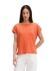Marc O'Polo DfC T-Shirt loose in Warm Orange