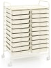 COSTWAY Rollcontainer in Beige