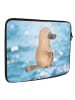 Mr. & Mrs. Panda Laptoptasche Schnabeltier Mut ohne Spruch in OZeichenanblue
