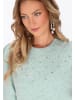 faina Sweater in sage green