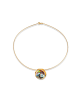 Herb Schmuck 925/- Sterling Silber in mehrfarbig