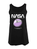 F4NT4STIC Damen Tanktop NASA Shuttle Orbit in schwarz