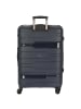 Check.In Memphis - 4-Rollen-Trolley 76 cm (blau) in blau