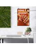 Mr. & Mrs. Panda Plakat Hand verspielt Design mit Spruch in Weiß