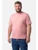 Men Plus Kurzarm T-Shirt in rose