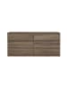 ebuy24 Kommode Naia Trüffel 154 x 50 cm