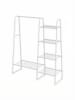 SONGMICS Kleiderständer Pataye in Weiß - (B)101.7 x (H)153.3 x (T)40 cm