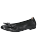 Caprice Ballerina in BLACK NAPPA