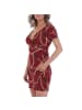 Ital-Design Kleid in Rot