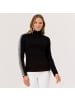 Krimson Klover Strickpullover Slalom Zip Neck in black