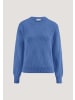 Hessnatur Strickpullover in kornblume