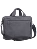 Leonhard Heyden Den Haag Aktentasche Leder 40 cm Laptopfach grau