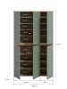 ebuy24 Kleiderschrank Scarpa Staubgrün 105 x 37 cm
