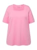 Ulla Popken Shirt in hell pink