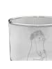 Mr. & Mrs. Panda Whiskey Glas Pinguin Blumen ohne Spruch in Transparent
