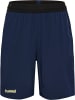 Hummel Verstellbare Taille Kurze Hose Hmlblaze Kinder in MARINE/SHADOW LIME