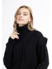 DreiMaster Damen Strickpullover in SCHWARZ