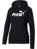 Puma Hoodie ESS Logo in Schwarz