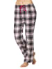 Moonline Flanellhose in grau