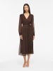 Vila Maxikleid in Coffee Bean1